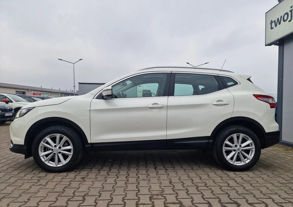 Nissan Qashqai cena 53500 przebieg: 105319, rok produkcji 2016 z Piaski małe 172